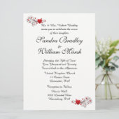 Faire-part de mariage des coeurs (Debout devant)