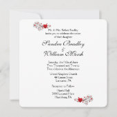 Faire-part de mariage des coeurs (Devant)