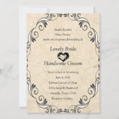 Faire-part de mariage des Écritures chrétiennes (Devant)