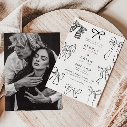 Faire-part de mariage des fenêtres Coquette