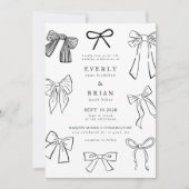 Faire-part de mariage des fenêtres Coquette (Devant)