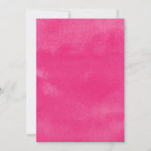 Faire-part de mariage des Feuilles d'aquarelle tro (Dos)