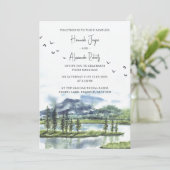 Faire-part de mariage des Grands Lacs (Debout devant)