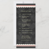 Faire-part de mariage des Inséparables de Retro La (Dos)