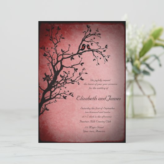 faire-part de mariage des Loisirs (Debout devant)