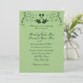 Faire-part de mariage des Loisirs verts (Debout devant)