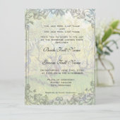 Faire-part de mariage des parents de la mariée et  (Debout devant)