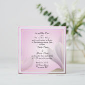 Faire-part de mariage des parents de la mariée et (Debout devant)