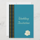 faire-part de mariage des parents de la mariée et (Dos)