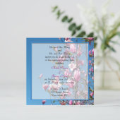 Faire-part de mariage des parents de la mariée et (Debout devant)