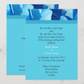 Faire-part de mariage des parents de mariée et de (Devant / Derrière)