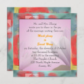 faire-part de mariage des parents du marié (Devant / Derrière)