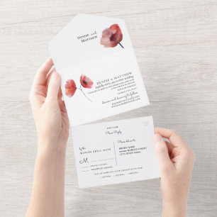 Faire-part de mariage des pépites de papier de tis