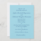 Faire-part de mariage des primeurs de ressort pers (Dos)