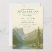 Faire-part de mariage des Rocheuses (Devant)