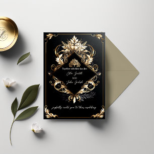Faire-part de mariage design de luxe