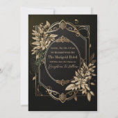 Faire-part de mariage design de luxe (Dos)
