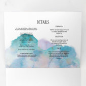 Faire-part de mariage/détails/menu/rsvp. (Intérieur en premier)