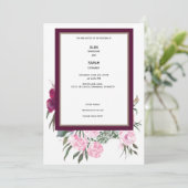 Faire-part de mariage d'été (Debout devant)