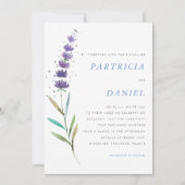Faire-part de mariage d'été provincial (Devant)