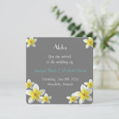 Faire-part de mariage d'Hawaï (Debout devant)