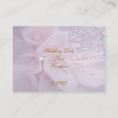 Faire-part de mariage diamant (Dos)