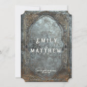 Faire-part de mariage d'Imaginaire Dwarven Splendo (Dos)