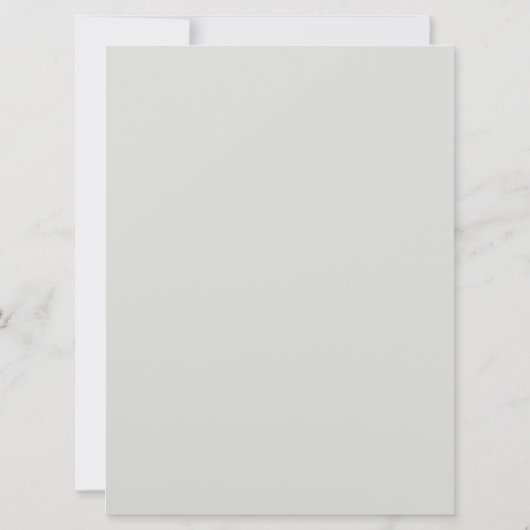 Faire-part de mariage d'impression bleue (Dos)