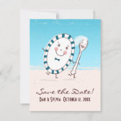 Faire-part de mariage Dish & Spoon Save the Date (Devant)