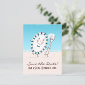Faire-part de mariage Dish & Spoon Save the Date (Debout devant)