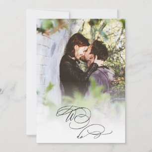 *~* Faire-part de mariage DIY pour couples avec PH