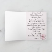 Faire-part de mariage Dogwood (Intérieur)