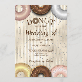 FAIRE-PART DE MARIAGE DONUT