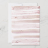 Faire-part de mariage d'orchidée d'hiver chaud (Dos)