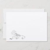 Faire-part de mariage drôle   (Dos)