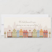 Faire-part de mariage du col Christma Boarding (Dos)