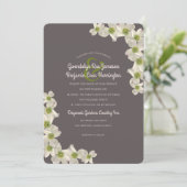 Faire-part de mariage du concepteur de bordures de (Debout devant)