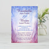 Faire-part de mariage du feu et de glace (Debout devant)