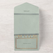 Faire-part de mariage du livre de notes d'amour de (Dehors)