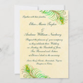 Faire-part de mariage du paquebot indien exotique (Dos)