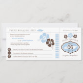 Faire-part de mariage du Pass Croisière (Devant)