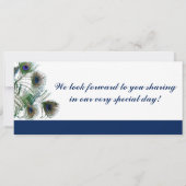 Faire-part de mariage du Pont d'embarquement des p (Dos)