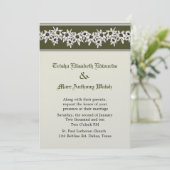 Faire-part de mariage Edelweiss (Debout devant)