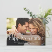 Faire-Part de Mariage Editable Color (Debout devant)