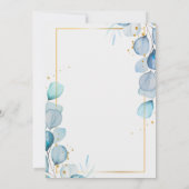 Faire-part de mariage éditable Invitation moderne (Dos)