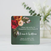 Faire-part de mariage Élégance Automnale (Debout devant)