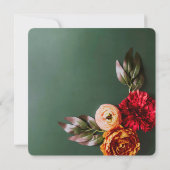 Faire-part de mariage Élégance Automnale (Dos)