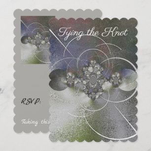 faire-part de mariage "Elégance blanche"