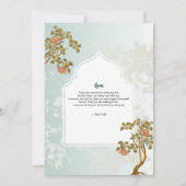 Faire-part de mariage Élégance Minimale | Perlesce (Dos)