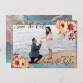 Faire-Part de Mariage Élégant (Devant / Derrière)